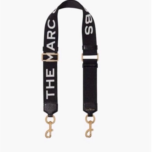 Marc Jacobs Other - Marc Jacobs Black and Gold Bag Strap